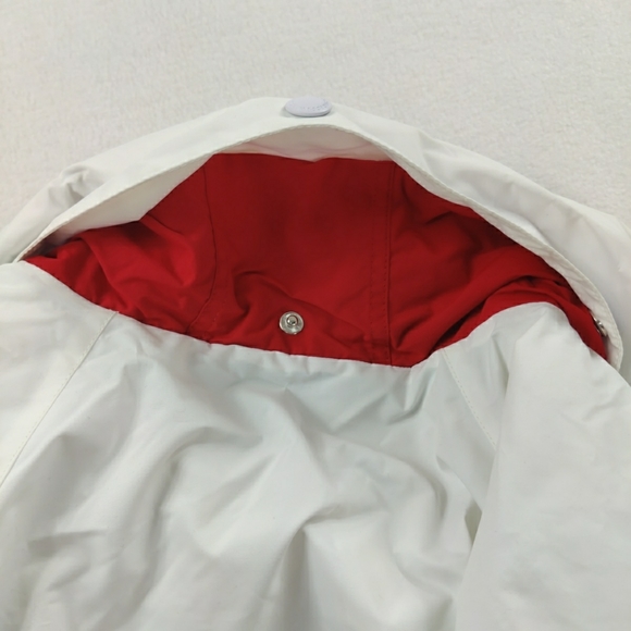 DC SHOE CO USA water Resistant Men Large Jacket Red White Blue - Picture 9 of 12